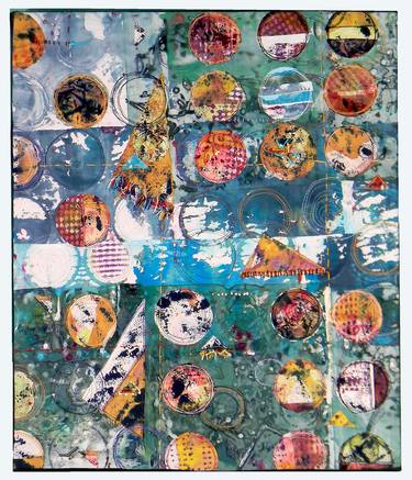 Print of Expressionism Abstract Collage by Janis Doucette