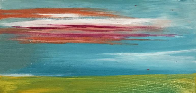 Original Conceptual Abstract Painting by Leigh Erickson