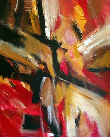 Original Abstract Expressionism Abstract Paintings by Tom Rossetti