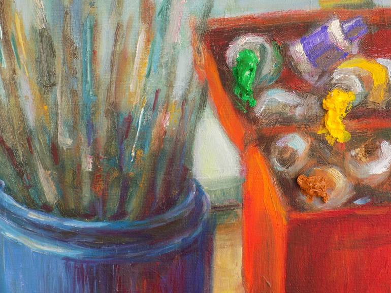 Original Still Life Painting by Olena Skiba