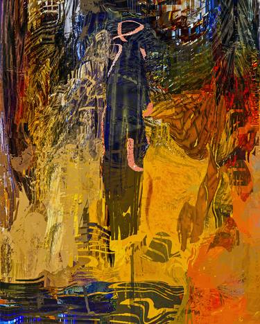 Original Abstract Expressionism Religion Digital by Otto Laske