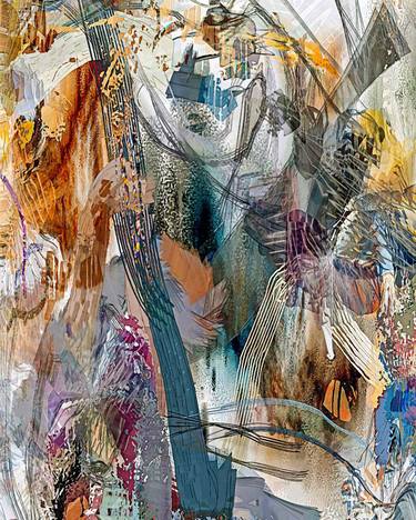 Print of Abstract Expressionism Religion Digital by Otto Laske