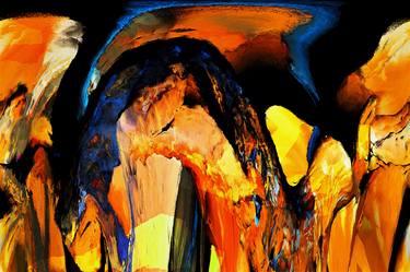 Original Abstract Expressionism Abstract Digital by Otto Laske