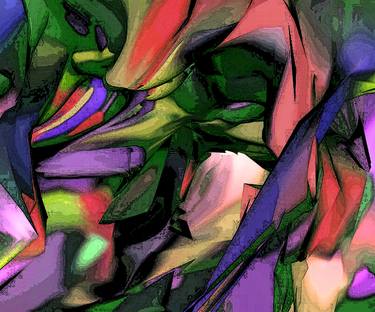 Original Abstract Expressionism Fantasy Digital by Otto Laske