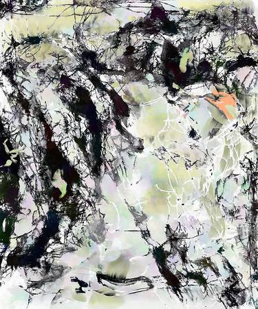 Original Abstract Expressionism Abstract Digital by Otto Laske