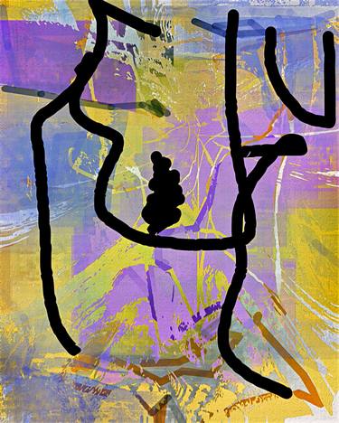 Print of Abstract Expressionism Religion Digital by Otto Laske