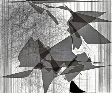 Original Abstract Drawings by Otto Laske