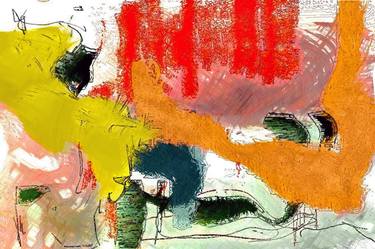 Original Expressionism Abstract Digital by Otto Laske