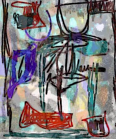 Print of Expressionism Family Digital by Otto Laske