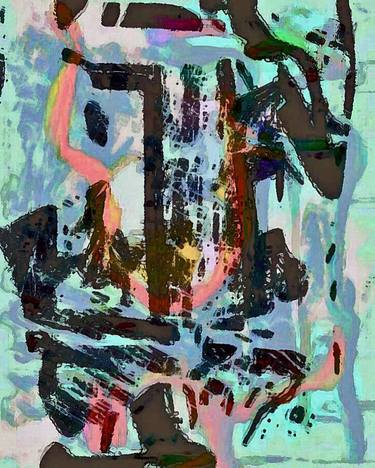 Print of Expressionism Abstract Digital by Otto Laske