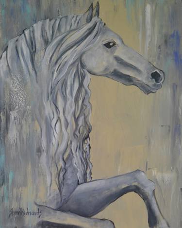 Print of Conceptual Horse Paintings by Sherri Richards