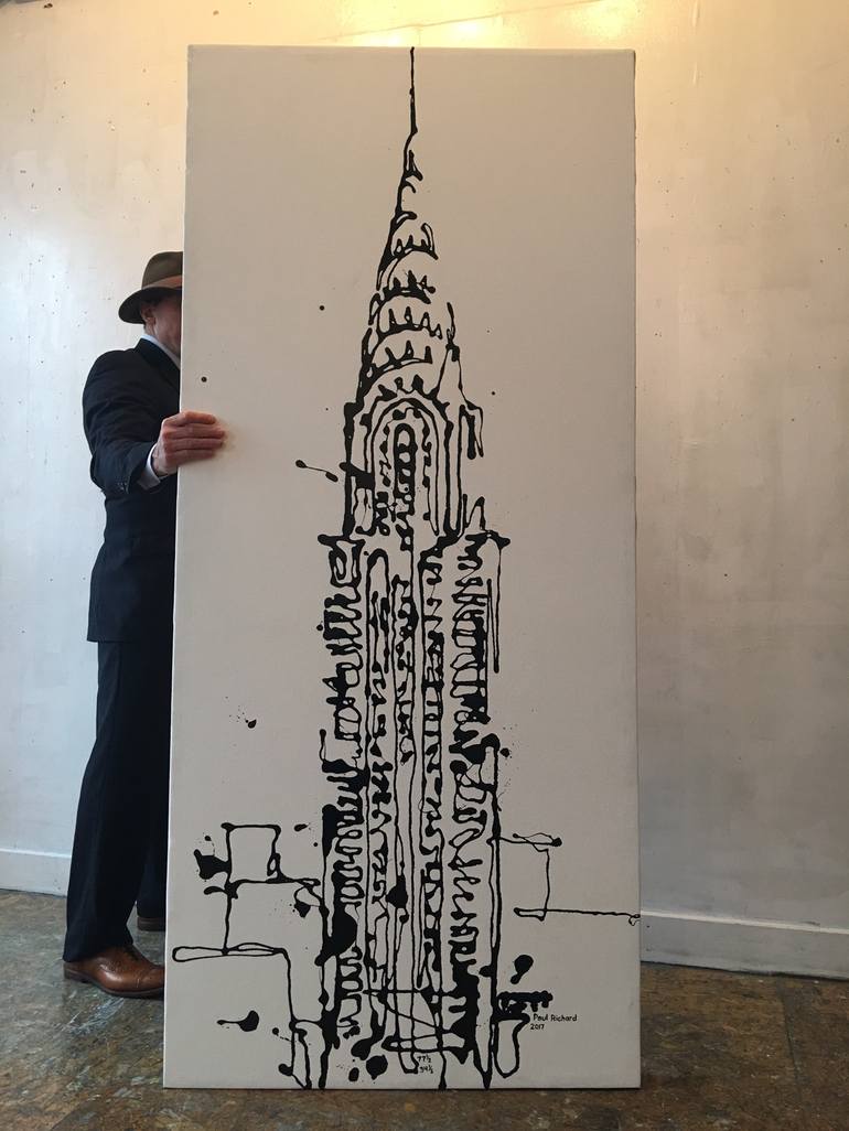 chrysler building illustration