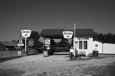 Route 66 Gas Station 2012 BW thumb