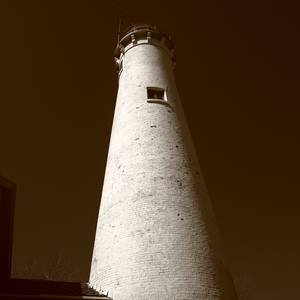 Collection Lighthouses Sepia