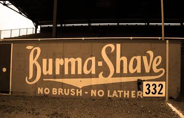 Rickwood Field Burma Shave Sign 2004 thumb