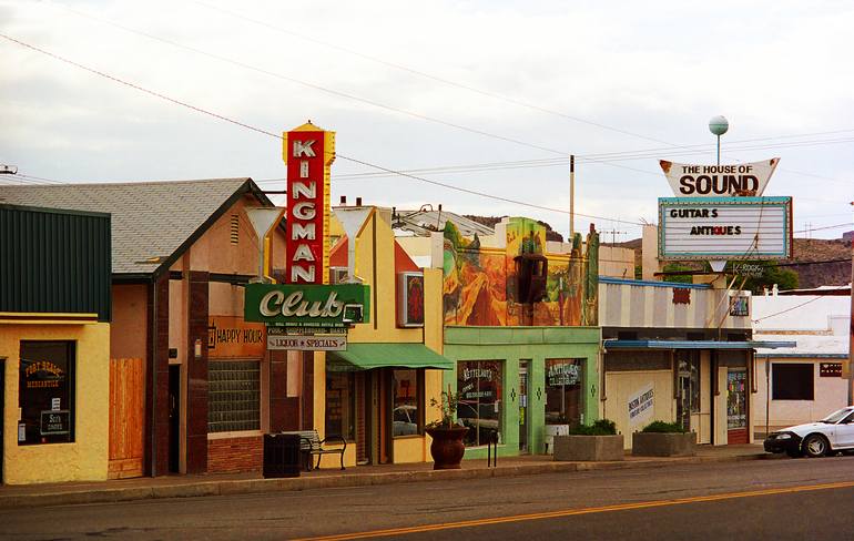 Route 66 Kingman Arizona Downtown 2007 Photography by Frank
