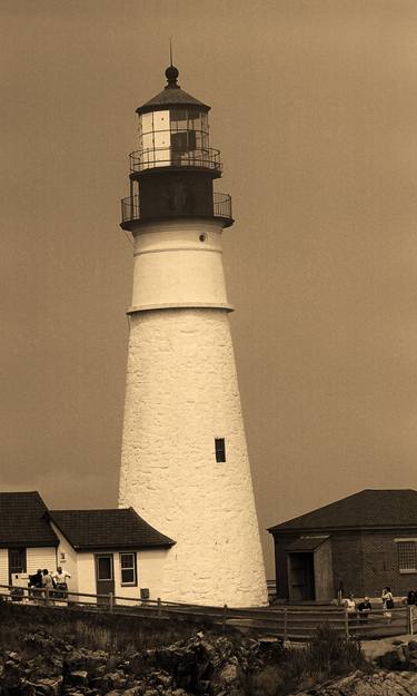Lighthouse - Portland Head, Maine 2004 thumb