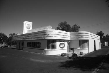 Route 66 Diner 2012 #3 BW thumb