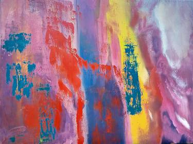 Original Abstract Expressionism Abstract Paintings by Haiyan Wang