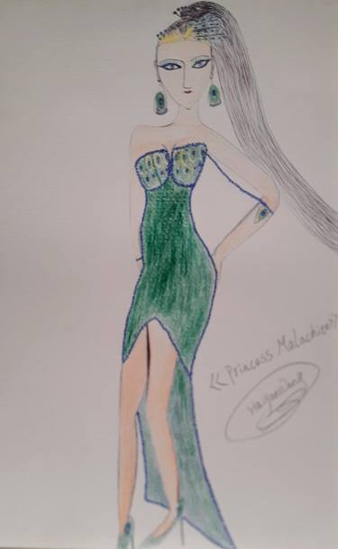 Original Fashion Art design 《Princess Malachite》 thumb