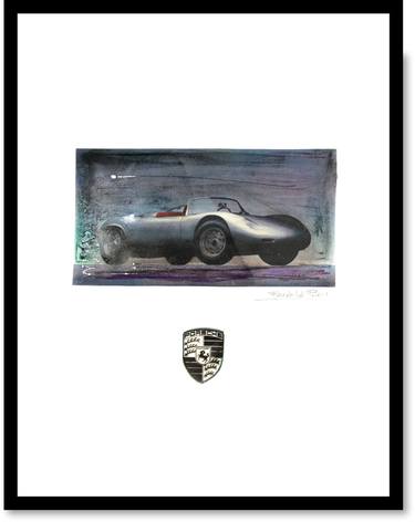24 x 18 "Porsche" by Fairchild Paris Car Series Wall Art thumb