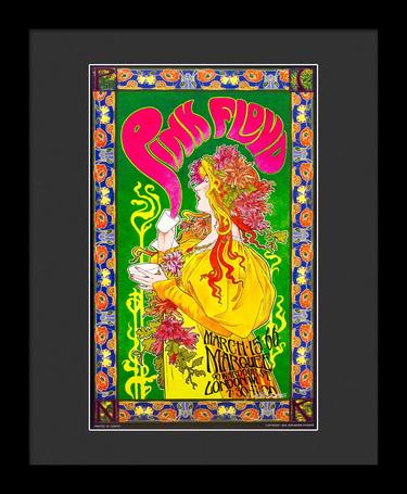 World renowned rock artist Bob Masse original concert poster - Pink Floyd thumb