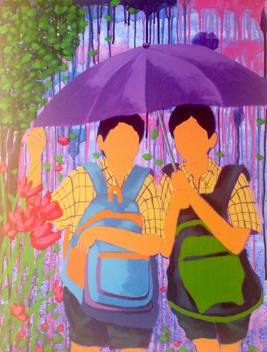 Original Children Paintings by Ram Patil