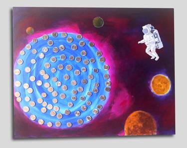 Original Outer Space Paintings by Ram Patil