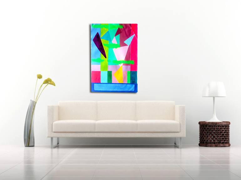 Original Abstract Painting by Ram Patil