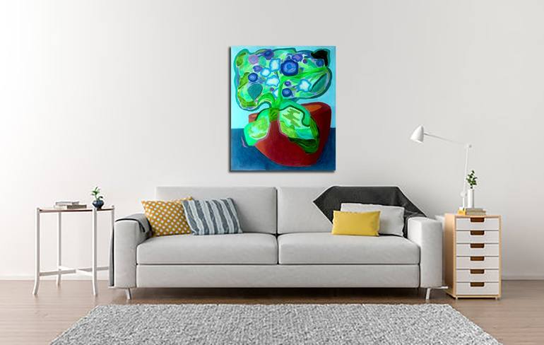 Original Abstract Nature Painting by Ram Patil