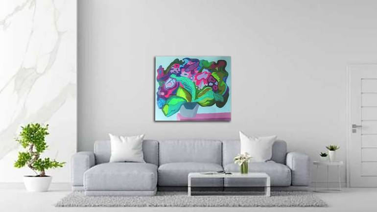 Original Abstract Nature Painting by Ram Patil