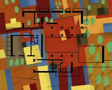 Print of Abstract Expressionism Architecture Paintings by Frank Trocino