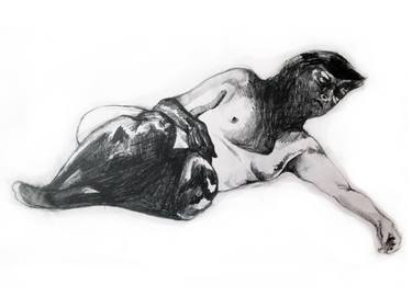 Original Figurative Body Drawings by Stephanie Quinn