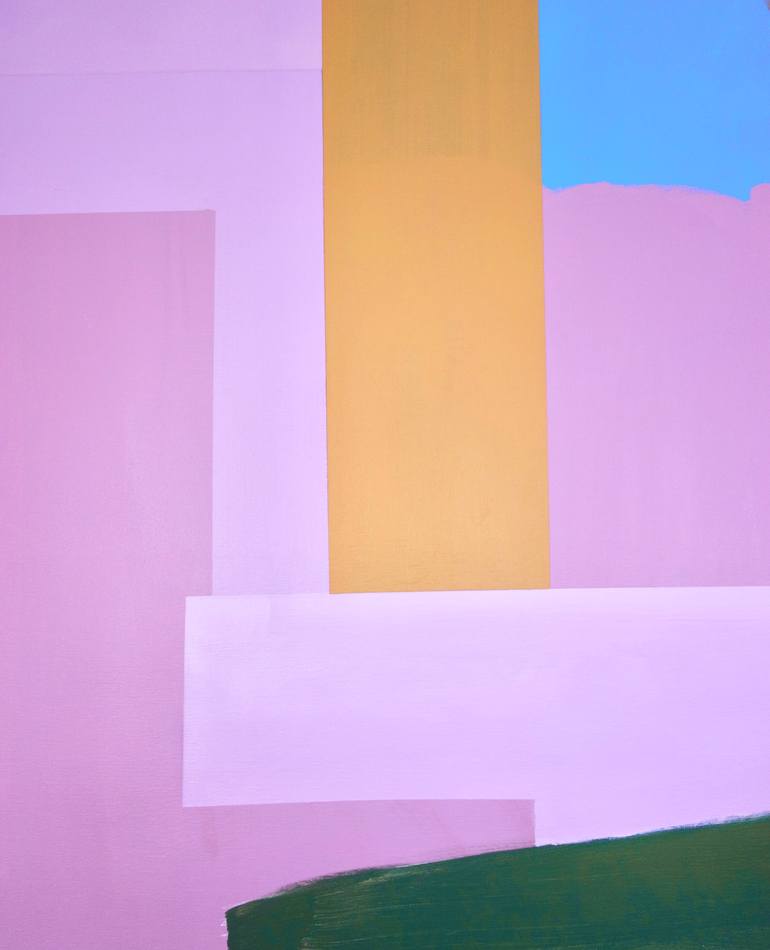 Original Abstract Expressionism Abstract Painting by Michelle Louis