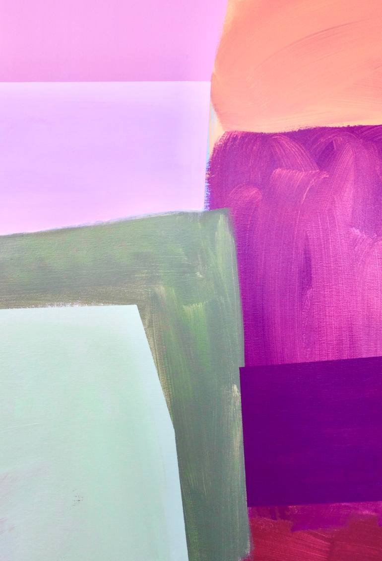 Original Abstract Expressionism Abstract Painting by Michelle Louis