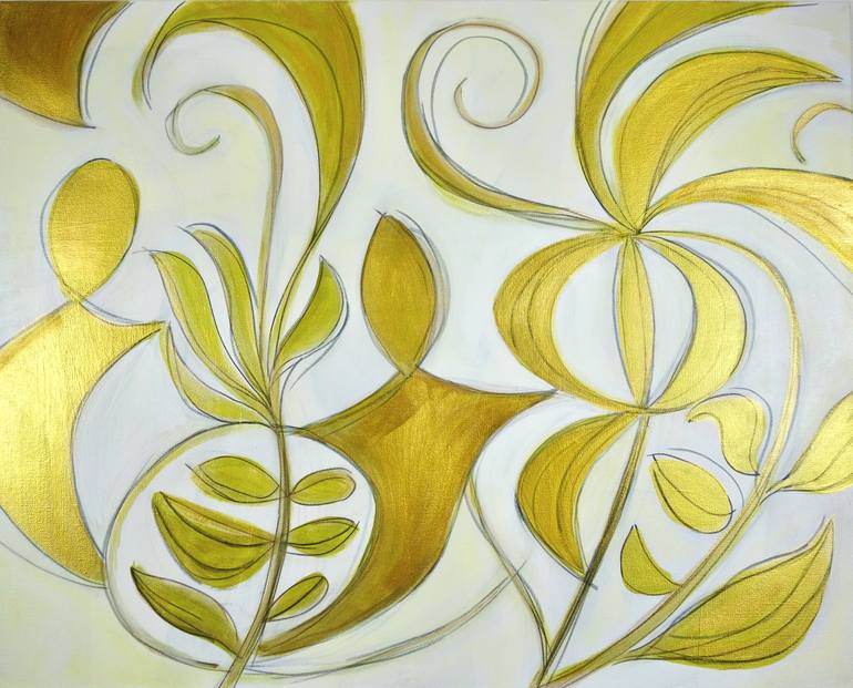 Original Abstract Expressionism Abstract Paintings by Michelle Louis