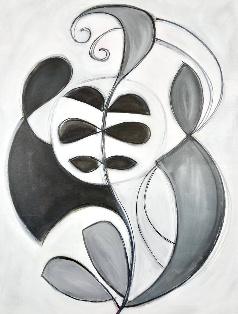 Original Abstract Expressionism Abstract Paintings by Michelle Louis
