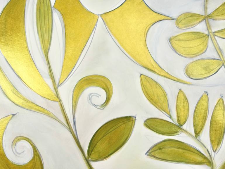 Original Abstract Expressionism Abstract Painting by Michelle Louis