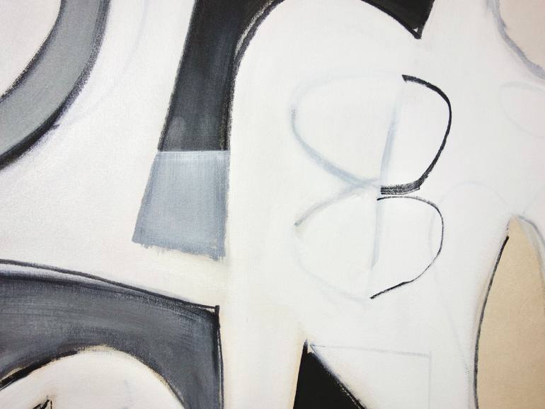 Original Abstract Expressionism Abstract Painting by Michelle Louis