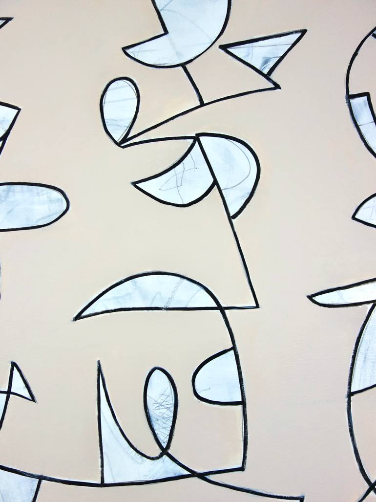 Original Abstract Expressionism Abstract Painting by Michelle Louis