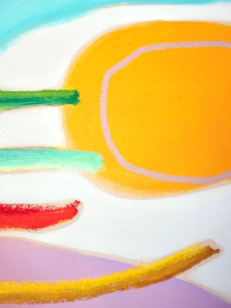 Original Abstract Expressionism Abstract Painting by Michelle Louis