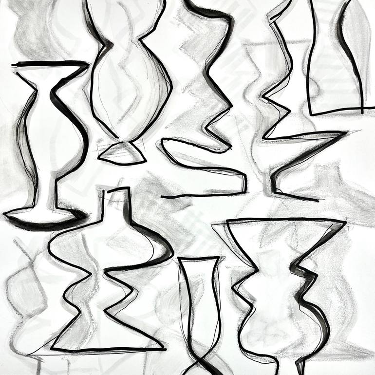 Print of Abstract Expressionism Abstract Paintings by Michelle Louis