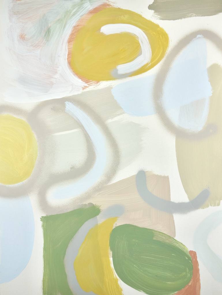 Original Abstract Expressionism Abstract Paintings by Michelle Louis