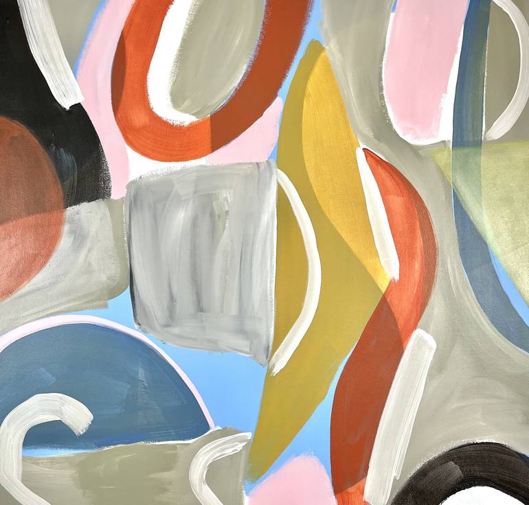 Original Abstract Expressionism Abstract Paintings by Michelle Louis