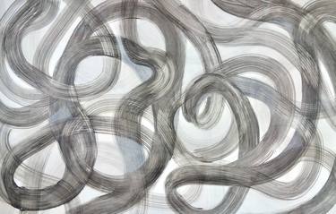 Original Abstract Expressionism Abstract Paintings by Michelle Louis