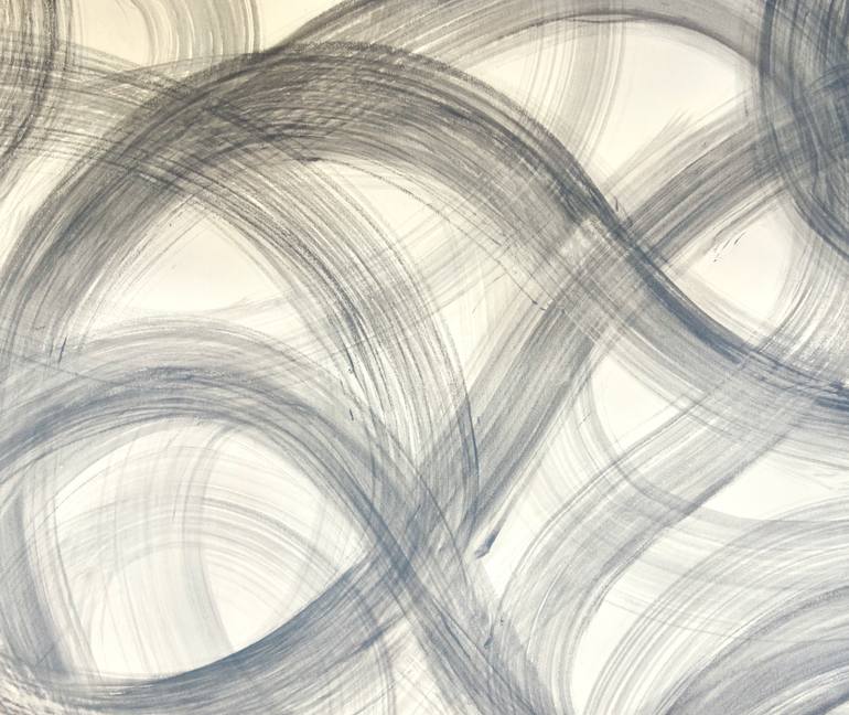Original Abstract Expressionism Abstract Painting by Michelle Louis