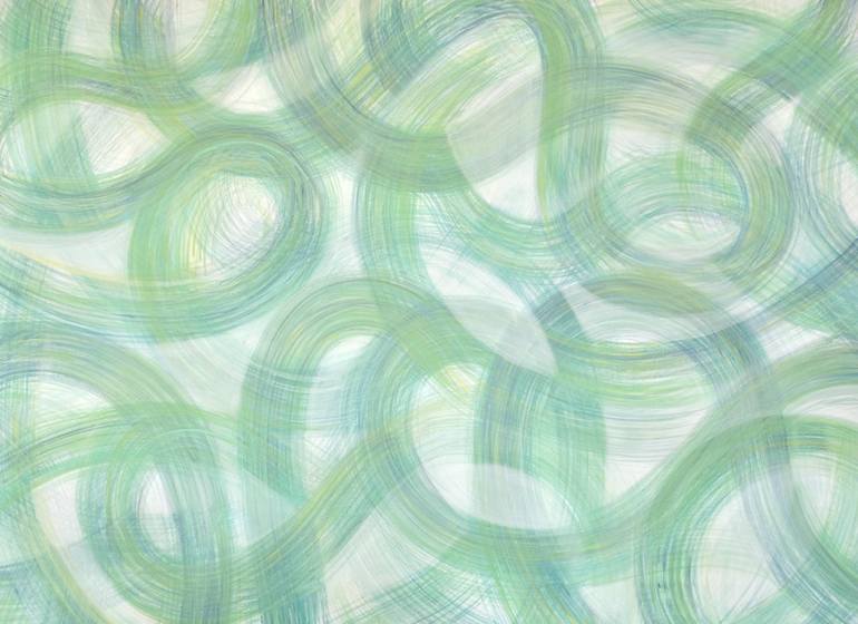 Original Abstract Expressionism Abstract Paintings by Michelle Louis