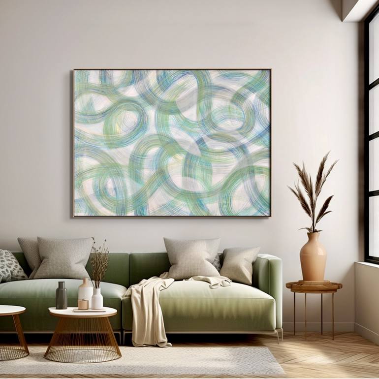 Original Abstract Painting by Michelle Louis