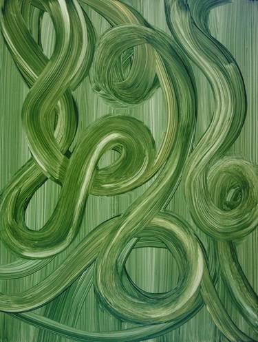 Original Abstract Expressionism Abstract Paintings by Michelle Louis