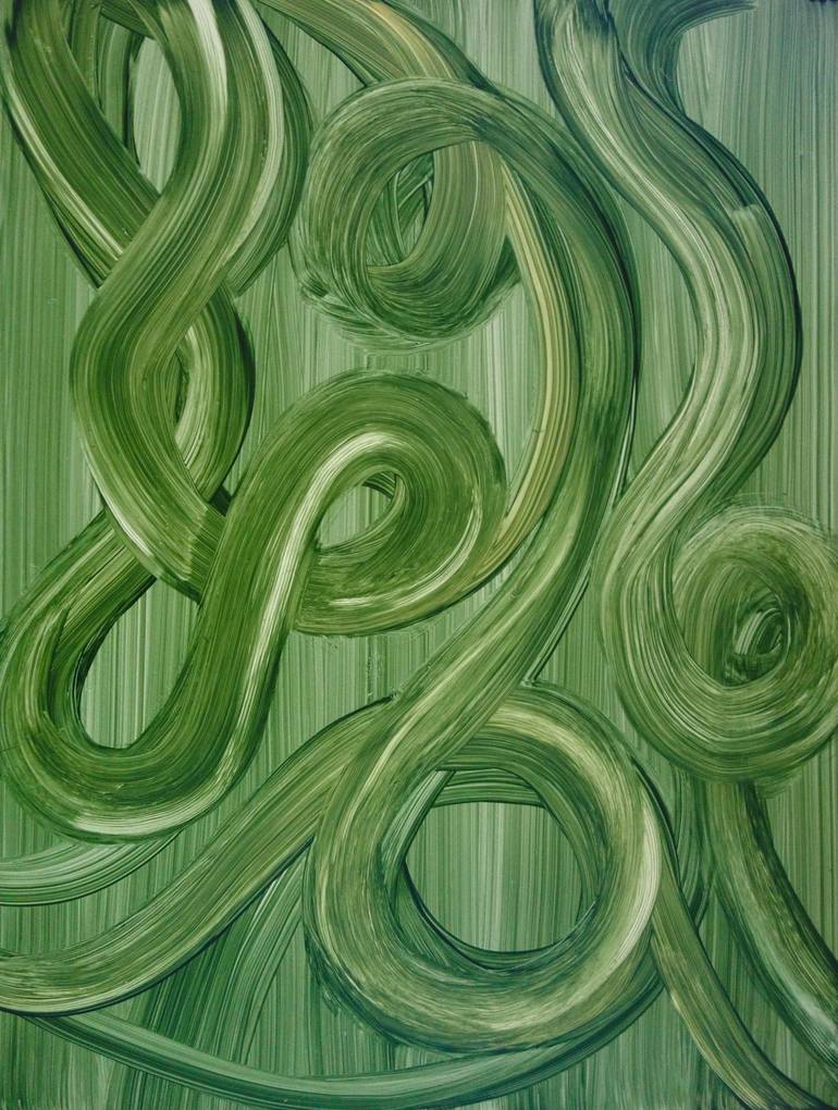 Original Abstract Expressionism Abstract Paintings by Michelle Louis